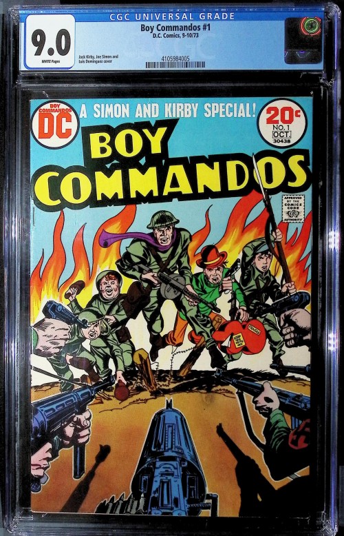Boy Commandos #1 (1973) CGC 9.0