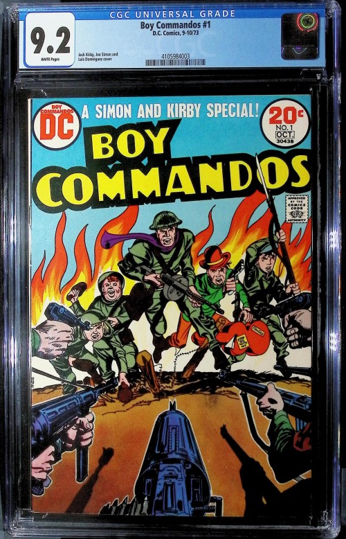 Boy Commandos #1 (1973) CGC 9.2