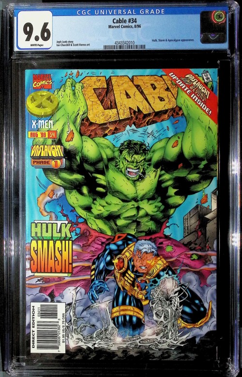 Cable #34 (1993) CGC 9.6