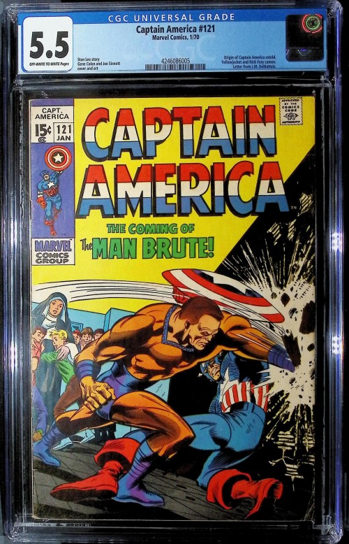 Captain America #121 (1968) CGC 5.5