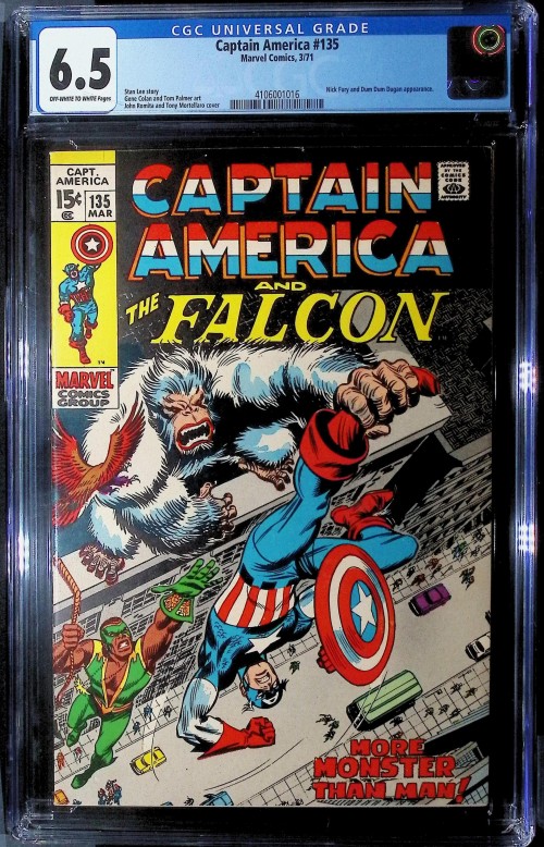 Captain America #135 (1968) CGC 6.5