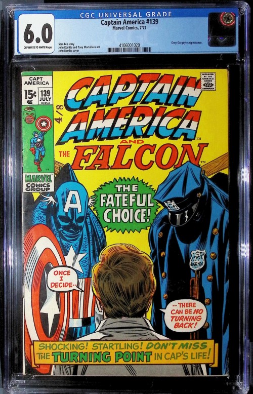 Captain America #139 (1968) CGC 6.0