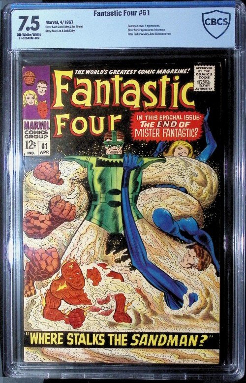 Fantastic Four #61 (1961) CBCS 7.5
