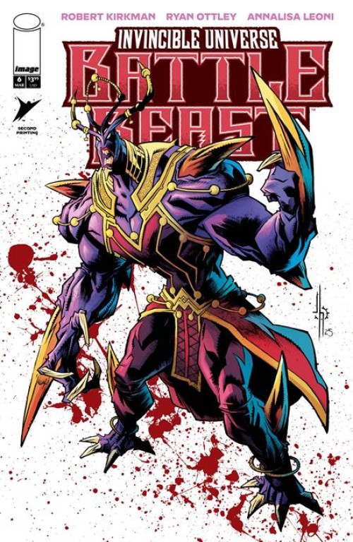 Invincible Universe Battle Beast #6 (2025) second print