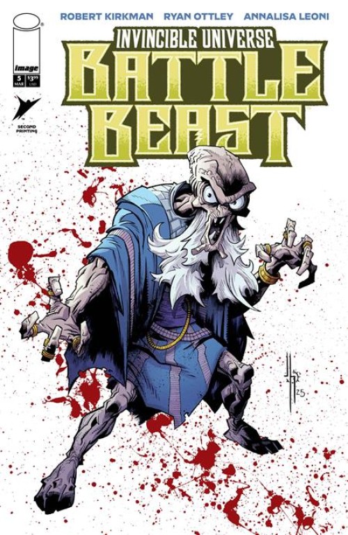 Invincible Universe Battle Beast #5 (2025) second print