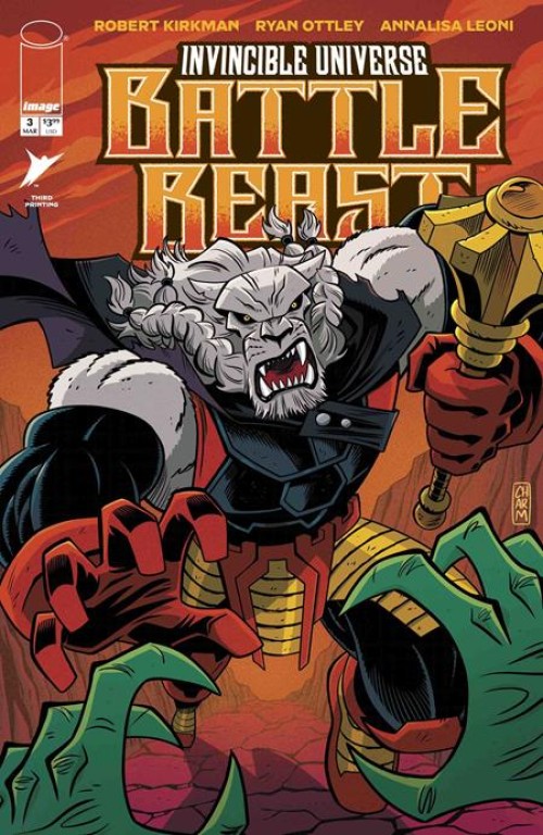 Invincible Universe Battle Beast #3 (2025) third print