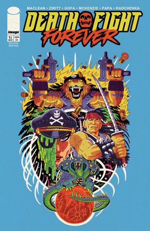 Death Fight Forever #1 (2026) second print