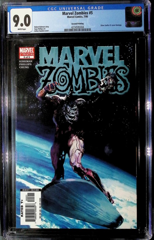 Marvel Zombies #5 (2006) second print CGC 9.0