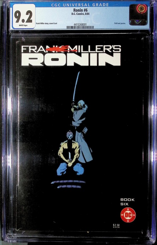 Ronin #6 CGC 9.2 *Frank Miller Scarce!*