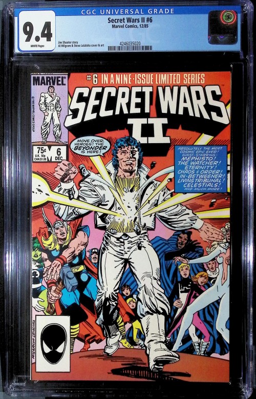 Secret Wars II #6 (1985) CGC 9.4