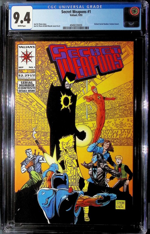 Secret Weapons #1 (1993) CGC 9.4