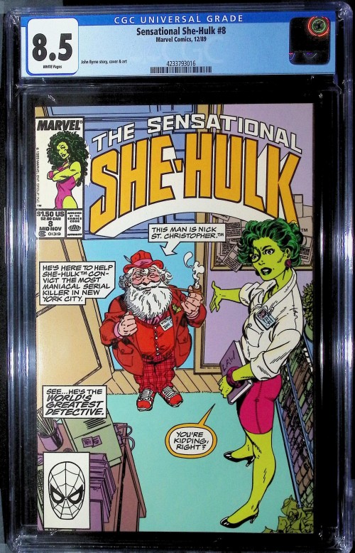 Sensational She-Hulk #8 (1989) CGC 8.5