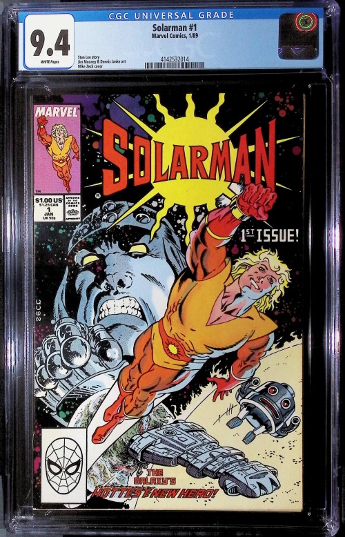 Solarman #1 CGC 9.4