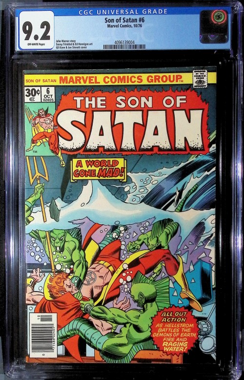 Son of Satan #6 (1975) CGC 9.2
