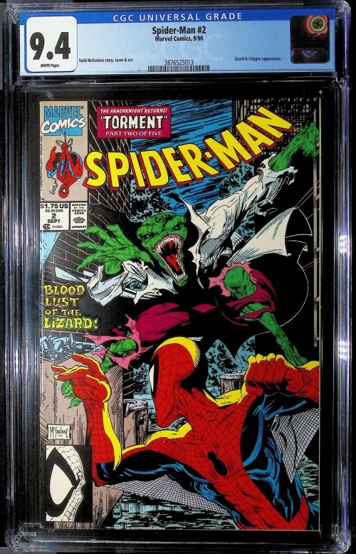 Spider-Man #2 (1990) CGC 9.4