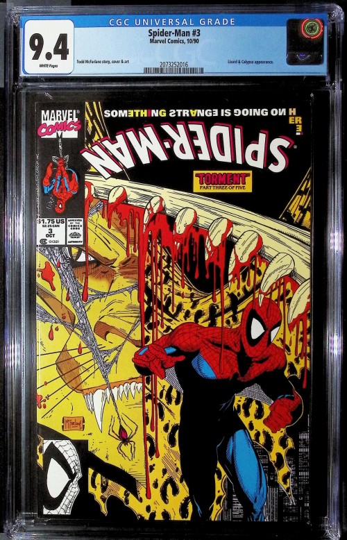 Spider-Man #3 (1990) CGC 9.4