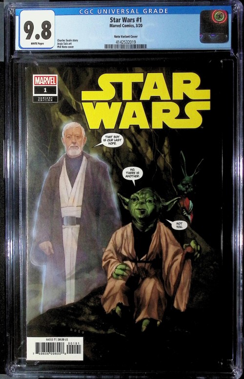 Star Wars #1 (2020) party variant CGC 9.8