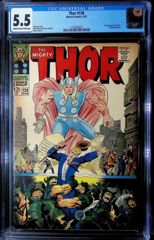 Thor #138 (1966) CGC 5.5
