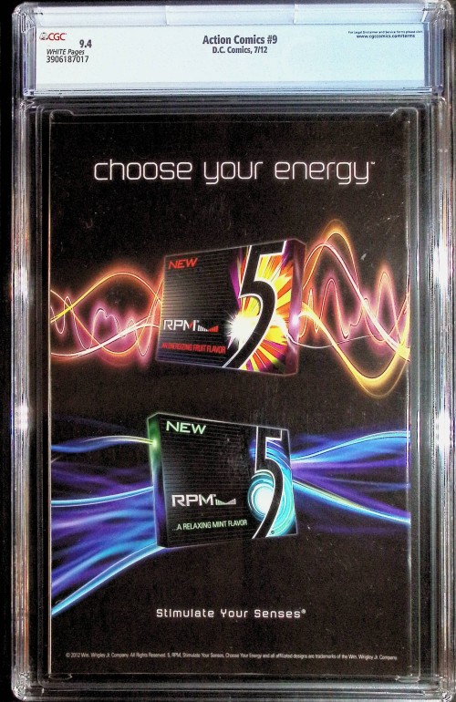 Action Comics #9 (2011) CGC 9.4