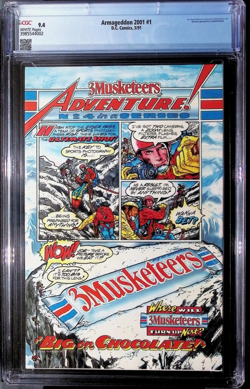 Armageddon 2001 #1 (1991) CGC 9.4