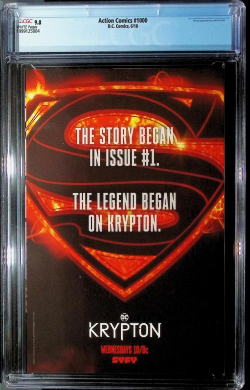 Action Comics #1000 (2016) CGC 9.8