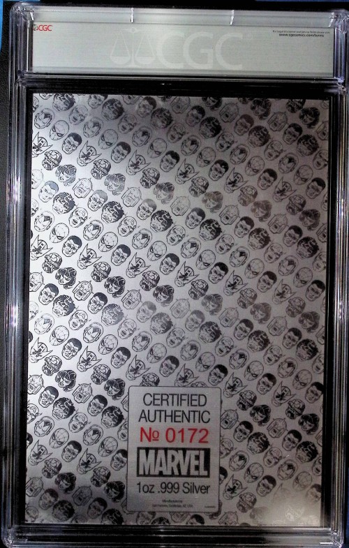 Amazing Fantasy #15 (1962) CGC 10 New Zealand Mint 1 oz Silver