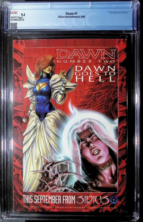 Dawn #1 (1995) CGC 9.2