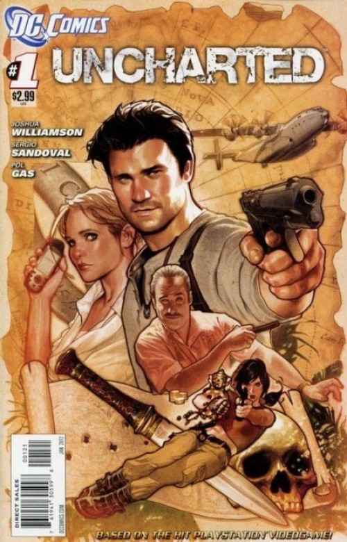 Uncharted #1 (2012) variant