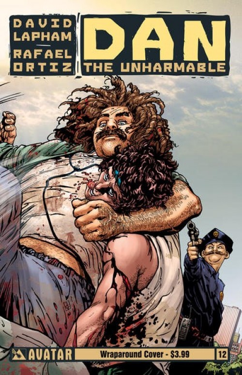 Dan the Unharmable #12 (2012) wrap cover