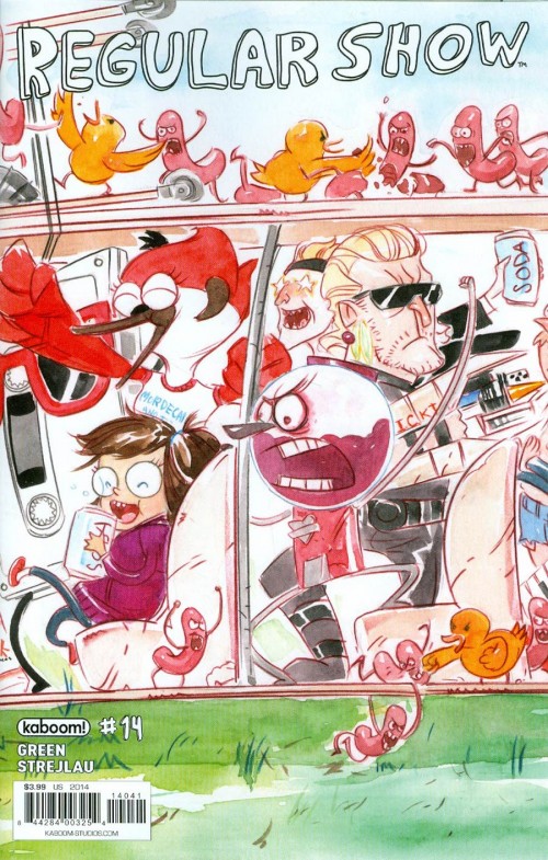 Regular Show #14 (2013) cover c connecting variant