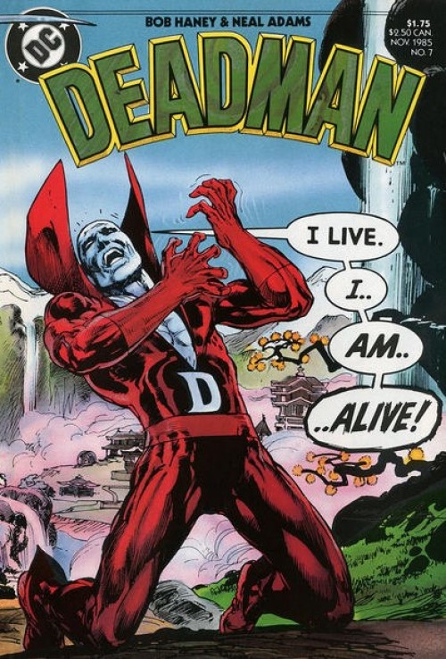 Deadman #7 (1985) cover a