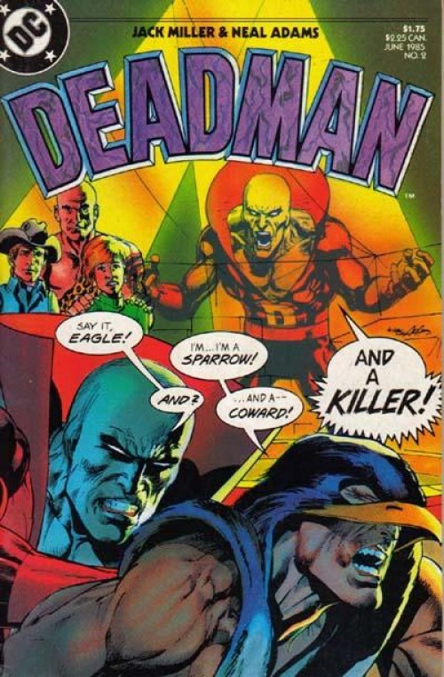 Deadman #2 (1985) cover a