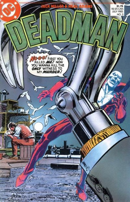 Deadman #3 (1985) cover a