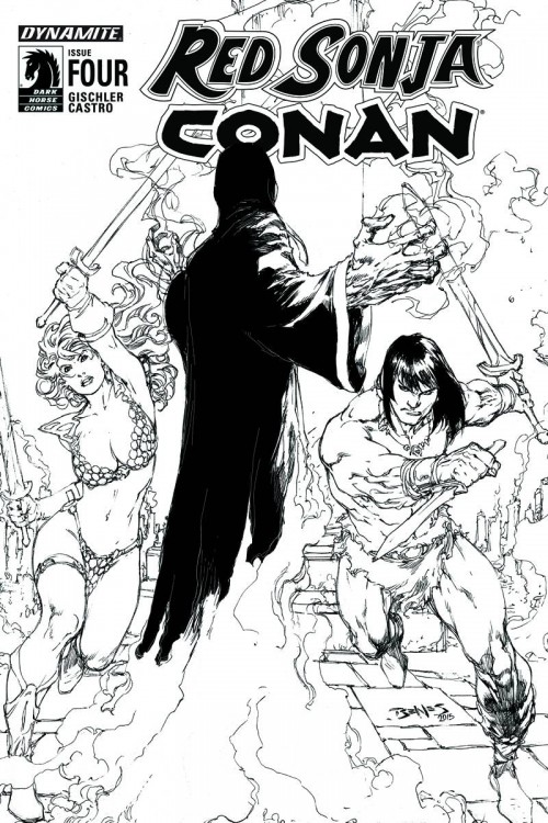 Red Sonja Conan #4 (2015) cover c