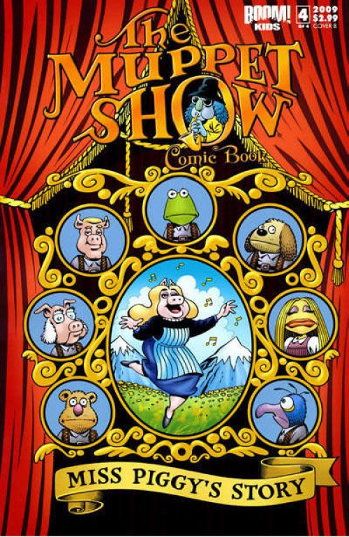 Muppet Show #4 (2009, Mini) cover b
