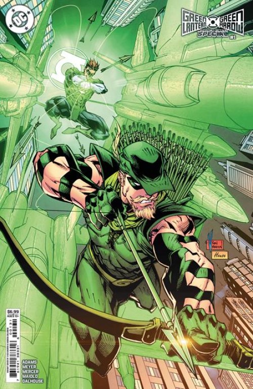 Green Lantern Green Arrow Worlds Finest Special #1 (2024) cover c marion variant