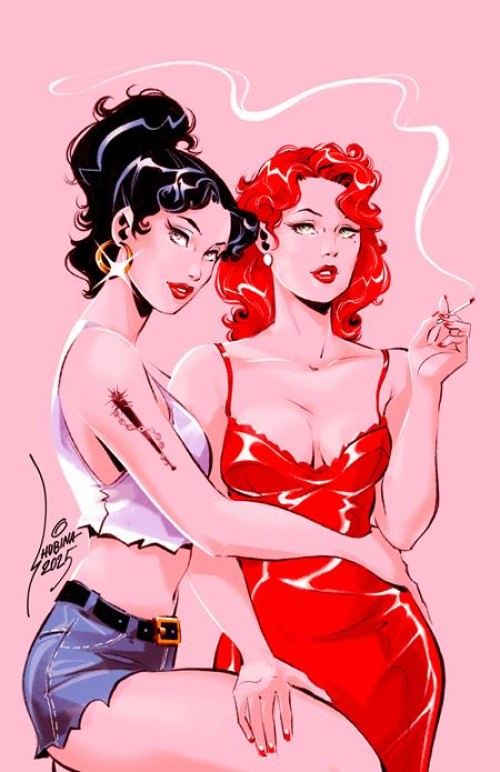 Pinupocalypse #2 cover e shubina homage variant