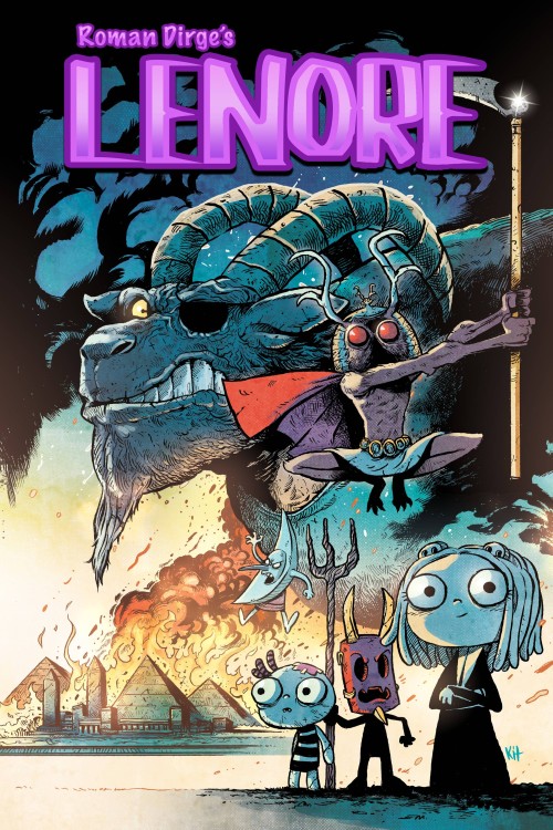 Lenore The Time War #3 cover b