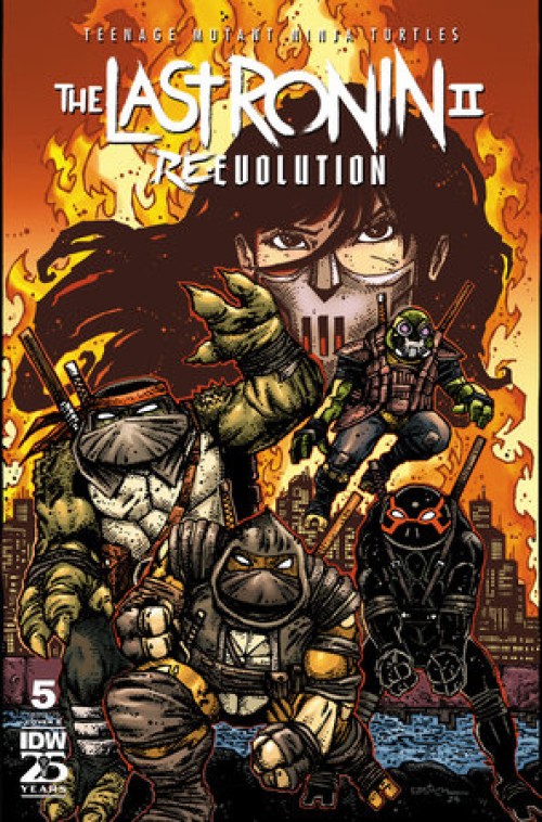 Teenage Mutant Ninja Turtles The Last Ronin II Re Evolution #5 cover b eastman variant