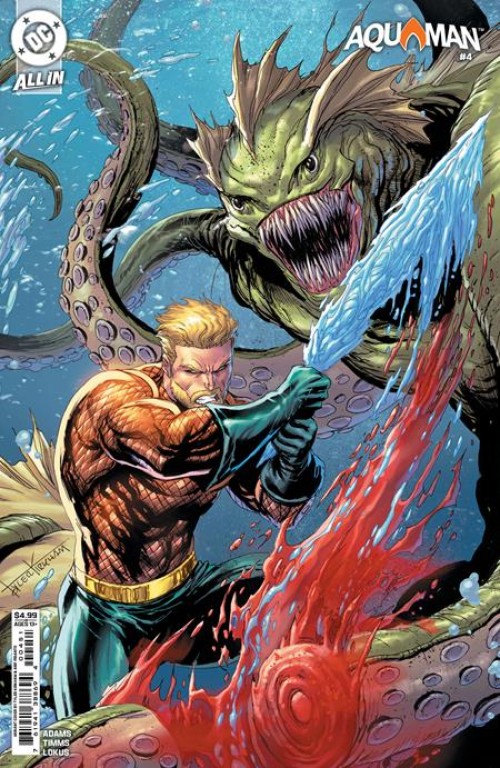 Aquaman #4 (2025) cover d kirkham variant