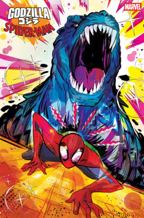 Godzilla Vs Spider-Man #1 (2025) baldari variant
