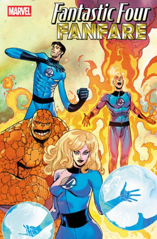 Fantastic Four Fanfare #1 (2025) pichelli foil variant