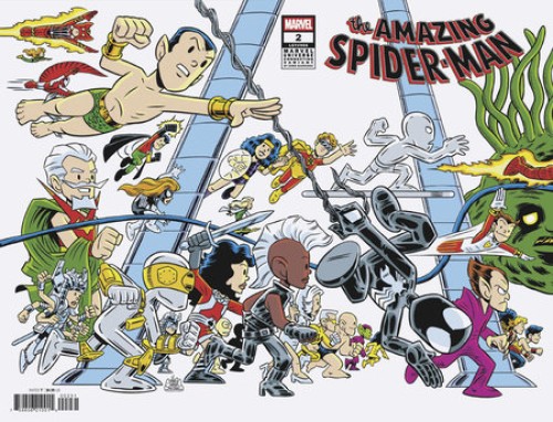 Amazing Spider-Man #2 (2025) giarrusso marvel universe connecting variant