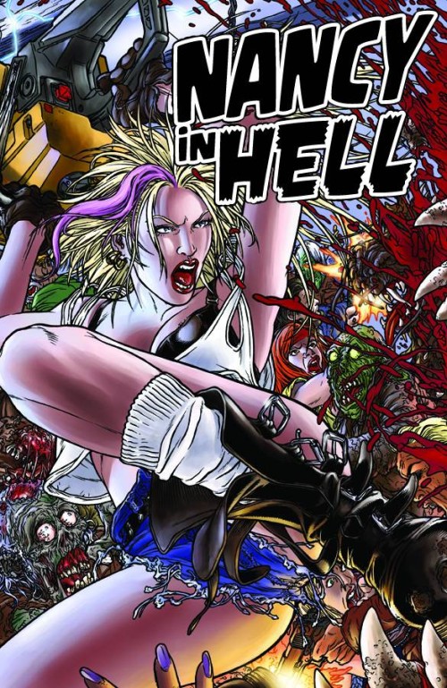Nancy In Hell #1-4 comic set