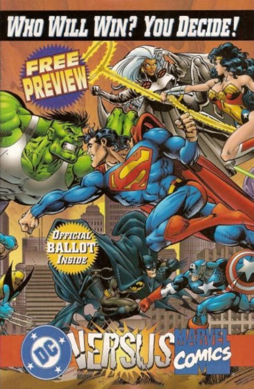 DC vs Marvel Consumer Preview