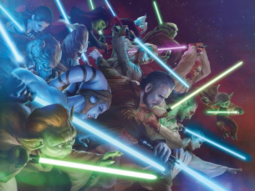 Star Wars Jedi Knights #1 (2025) second print rahzzah virgin variant