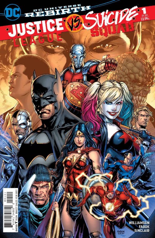 Justice League vs Suicide Squad #1-6 comic set
