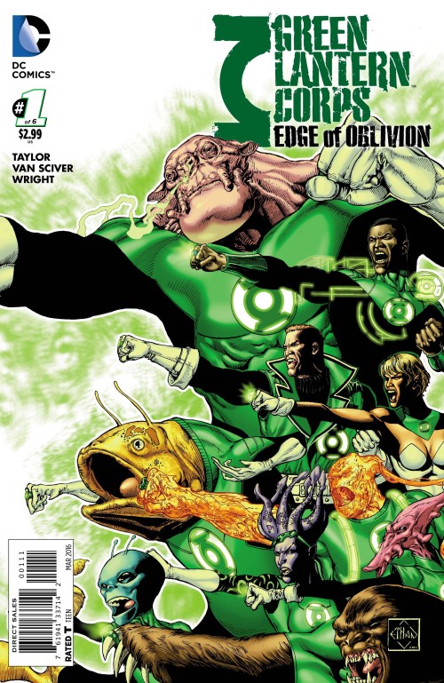 Green Lantern Corps Edge Of Oblivion #1-6 comic set