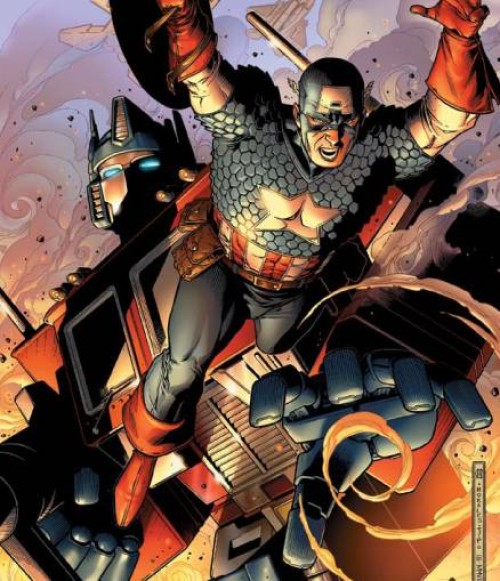 New Avengers Transformers #1-4 comic set