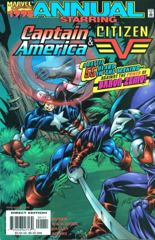 Captain America Citizen V #1998